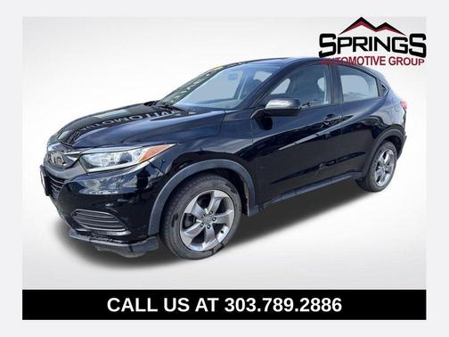 Crystal Black Pearl 2020 Honda HR-V LX