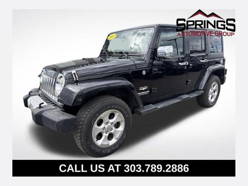 Black Clearcoat 2013 Jeep Wrangler Unlimited Sahara