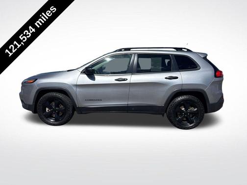 Billet Silver Metallic Clearcoat 2017 Jeep Cherokee Altitude