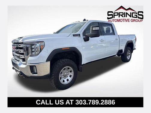 Summit White 2023 GMC Sierra 3500 SLE