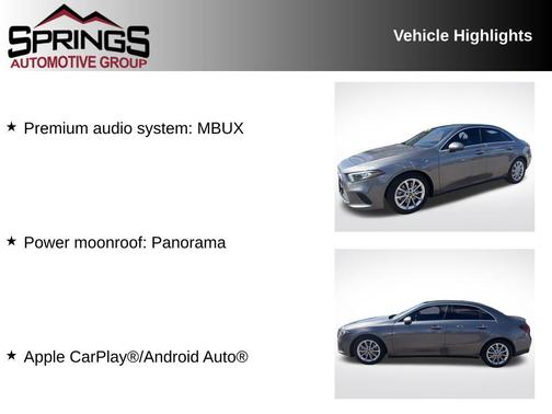 2020 Mercedes-Benz A-Class A 220