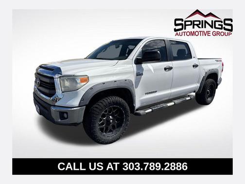 Super White 2015 Toyota Tundra SR5