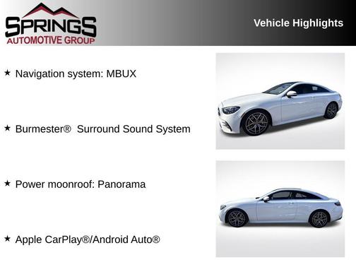 2021 Mercedes-Benz E-Class 4MATIC