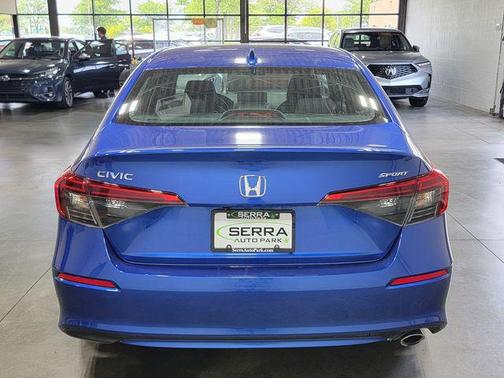 Aegean Blue Metallic 2023 Honda Civic Sport
