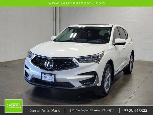 White Diamond Pearl 2019 Acura RDX Advance Package