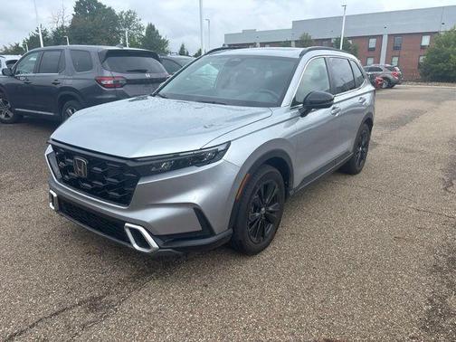 Lunar Silver Metallic 2024 Honda CR-V Hybrid Sport Touring AWD