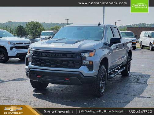 Sterling Gray Metallic 2023 Chevrolet Silverado 1500 Custom Trail Boss