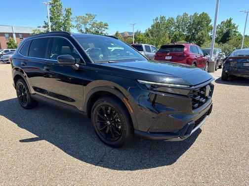Crystal Black Pearl 2024 Honda CR-V Hybrid Sport AWD
