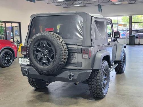 Granite Crystal Metallic Clearcoat 2018 Jeep Wrangler JK Willys Wheeler W