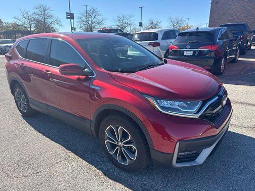 Radiant Red Metallic 2021 Honda CR-V Hybrid EX