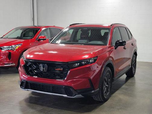 Radiant Red Metallic 2026 Honda CR-V Hybrid TrailSport AWD