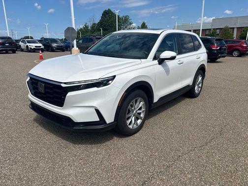 Platinum White Pearl 2023 Honda CR-V EX