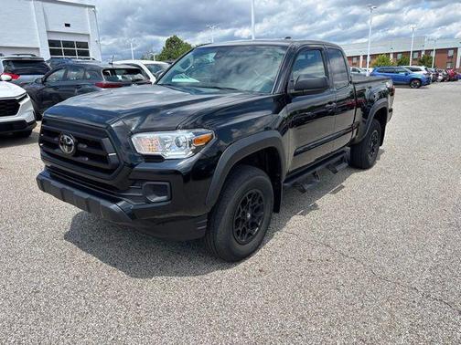 Midnight Black Metallic 2022 Toyota Tacoma SR