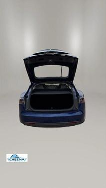 Blue 2015 Tesla Model S 85D