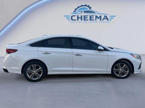 Quartz White Pearl 2018 Hyundai SONATA Limited