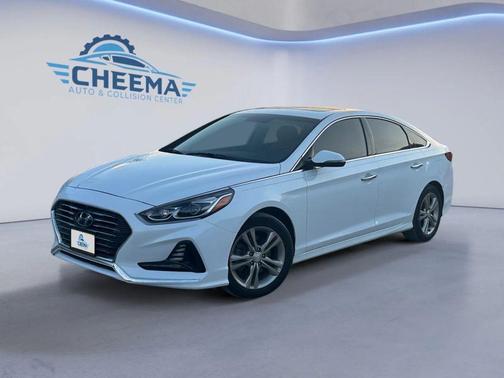 Quartz White Pearl 2018 Hyundai SONATA Limited