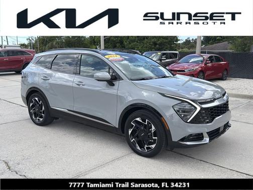 Wolf Gray 2024 Kia Sportage SX-Prestige