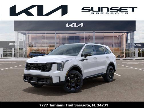 Snow White Pearl 2026 Kia Sorento Hybrid SX Prestige