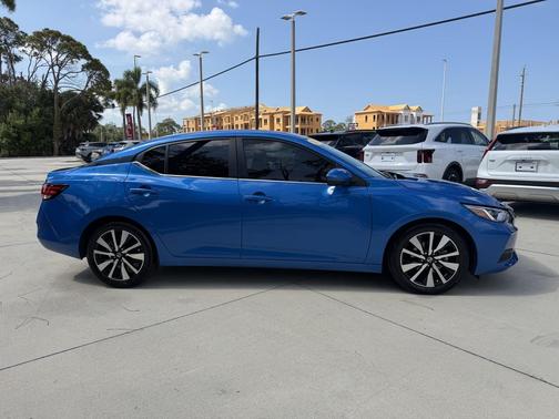 Electric Blue Metallic 2023 Nissan Sentra SV