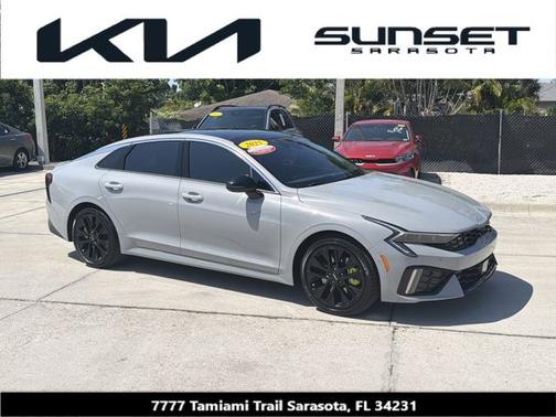 Wolf Gray 2025 Kia K5 GT