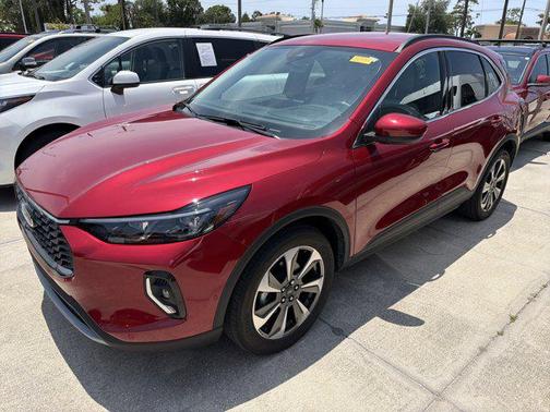 Red Metallic 2023 Ford Escape Platinum