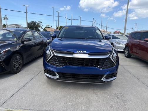 Sapphire Blue 2023 Kia Sportage EX
