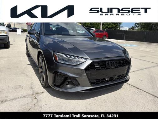 Daytona Gray Pearl 2021 Audi A4 45 S line Premium Plus