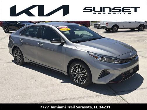 Steel Gray 2022 Kia Forte GT-Line