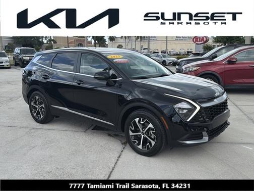 Ebony Black 2023 Kia Sportage EX