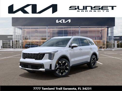 Glacial White Pearl 2026 Kia Sorento EX