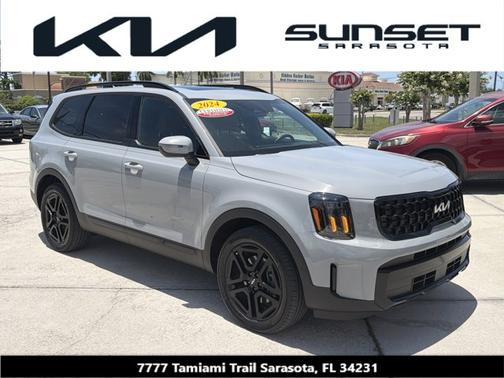 Wolf Gray 2024 Kia Telluride EX X-Line