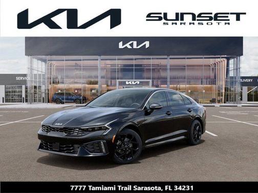 Aurora Black Pearl 2026 Kia K5 GT-Line
