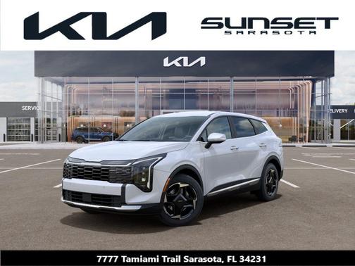 Glacial White Pearl 2026 Kia Sportage EX