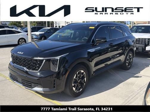 Ebony Black 2024 Kia Sorento S