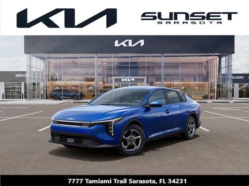 Deep Sea Blue 2026 Kia K4 LXS