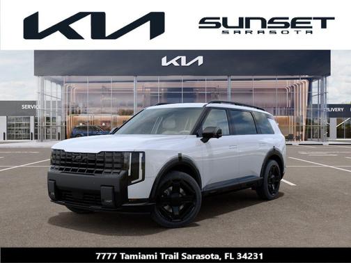 Glacial White Pearl 2027 Kia Telluride Hybrid X-Line SX-Prestige