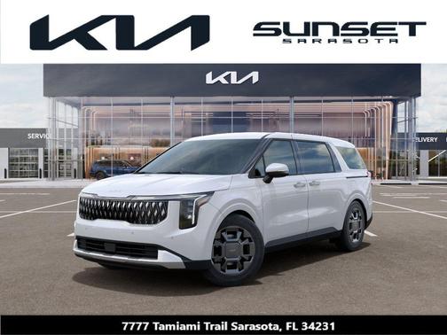 Snow White Pearl 2026 Kia Carnival Hybrid EX