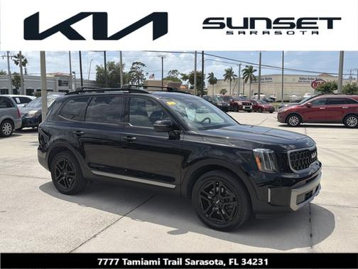 Ebony Black 2023 Kia Telluride EX X-Line
