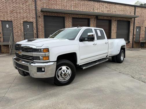 White 2019 Chevrolet Silverado 3500 LTZ
