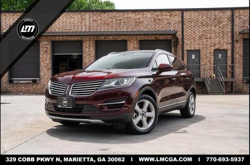 Burgundy 2016 Lincoln MKC Premier