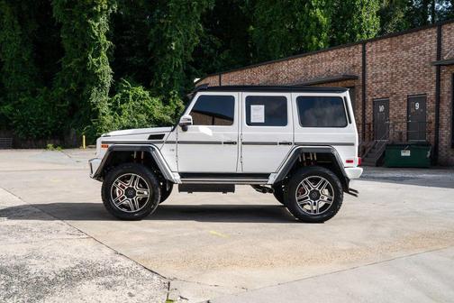White 2017 Mercedes-Benz G 550 4x4 Squared Base