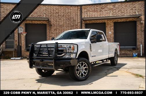 Oxford White 2020 Ford F-350 Lariat