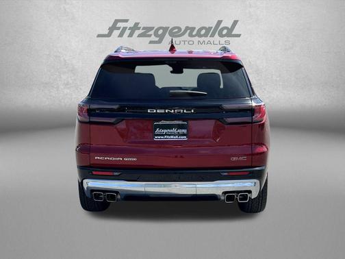 Volcanic Red Tintcoat 2025 GMC Acadia Denali