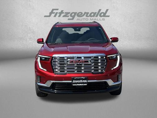 Volcanic Red Tintcoat 2025 GMC Acadia Denali
