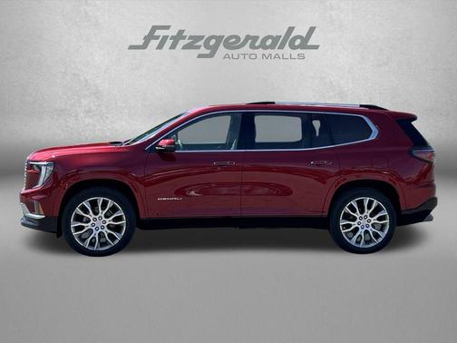 Volcanic Red Tintcoat 2025 GMC Acadia Denali