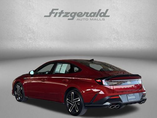Ultimate red 2025 Hyundai SONATA N Line