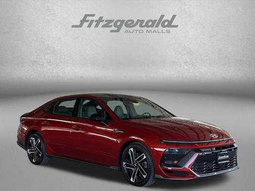 Ultimate red 2025 Hyundai SONATA N Line