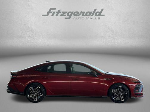 Ultimate red 2025 Hyundai SONATA N Line