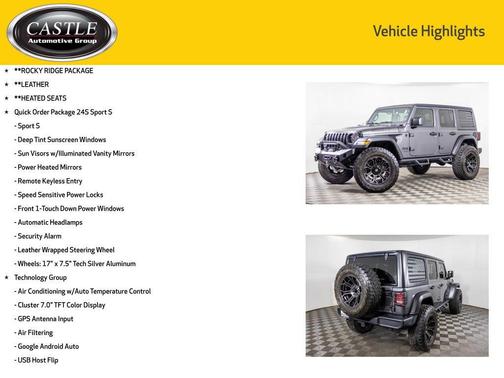 2021 Jeep Wrangler Unlimited Sport