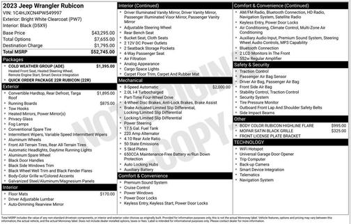 2023 Jeep Wrangler Rubicon